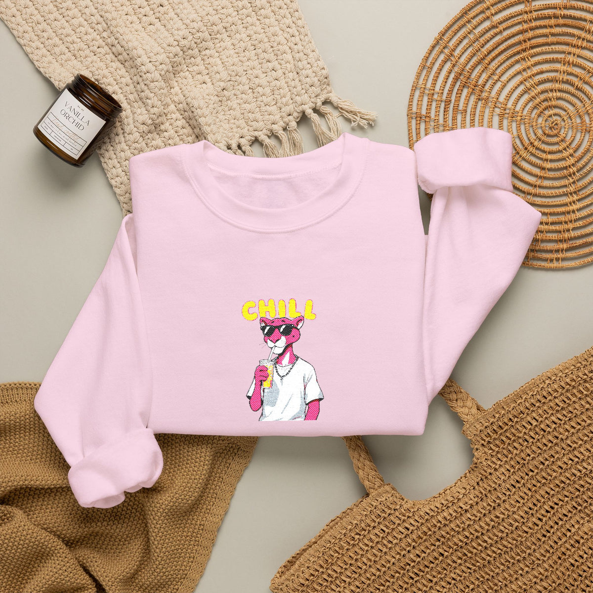 PINK PANTHER Crewneck Sweatshirt