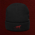 Ribbed Knit Beanie (Embroidery)